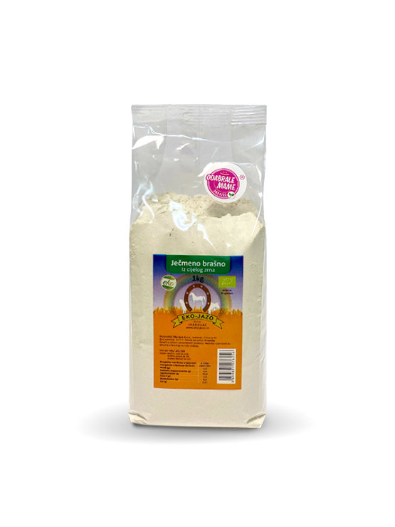 ECO Jazbec Family Farm barley flour in a packaging of 1000g
