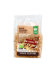 Probios organic popcorn in a packaging of 400g