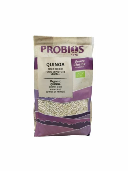 Probios gluten free quinoa in a 400g packaging.