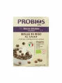 Probios organic cocoa rice crispies in a packaging of 150g