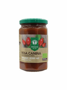 Priobios organic and gluten free rosehip spread in a 330g jar