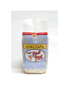 Whole Grain Rolled Oats for Quick Cooking - Gluten Free 400g Bob's Red Mill