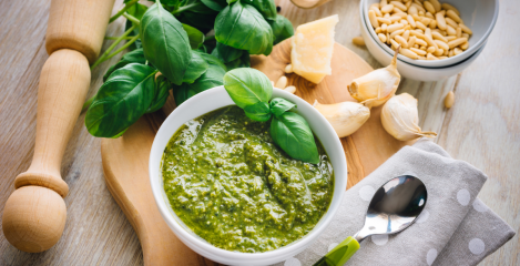 Seed pesto - the healthiest way to enrich soups, stews and salads