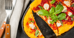 Introducing polenta to the world of pizza