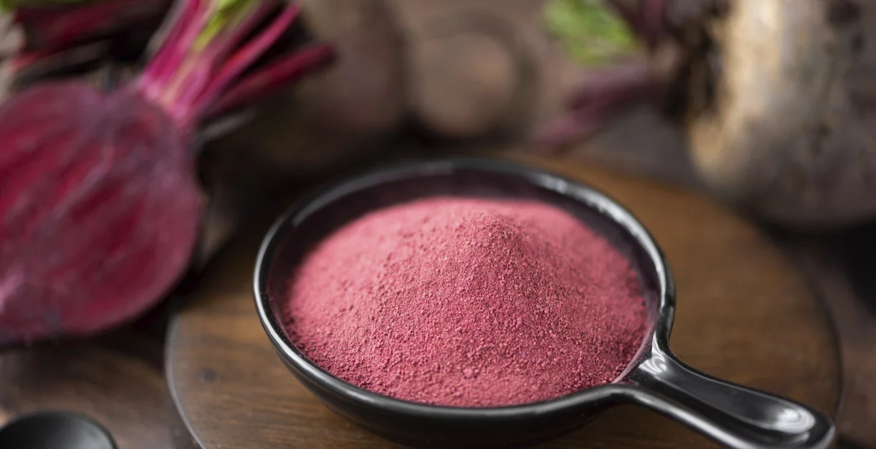 Beetroot powder is incredibly nutrient-dense source of iron