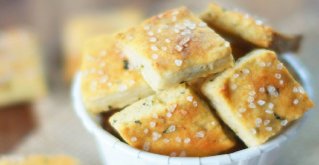 Mediterranean style buckwheat mini breads