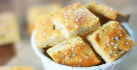 Mediterranean style buckwheat mini breads