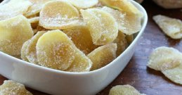 Candied ginger - a treat with medicinal properties