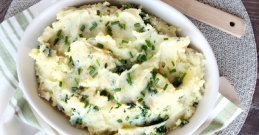 One unusually tasty kale mashed potatoes