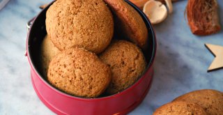 Serve ginger biscuits on a festive table or enjoy as a treat anytime