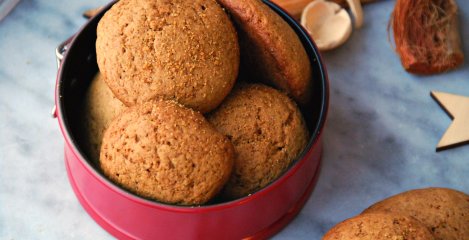 Serve ginger biscuits on a festive table or enjoy as a treat anytime