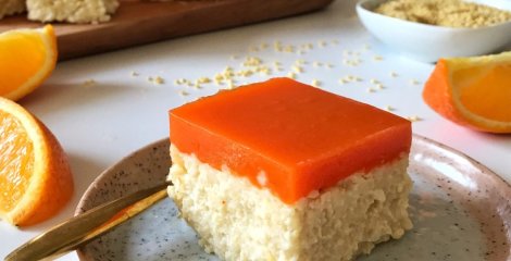 Millet Squares with Carrot and Orange - Instashop