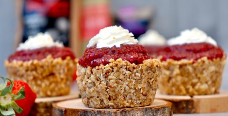 Fruit chia cupcakes are a true seasonal wonder