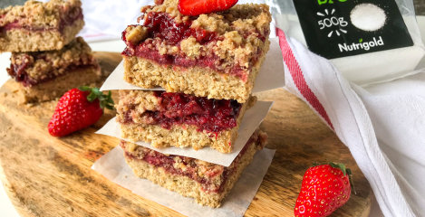 Oatmeal Strawberry Bars - Instashop