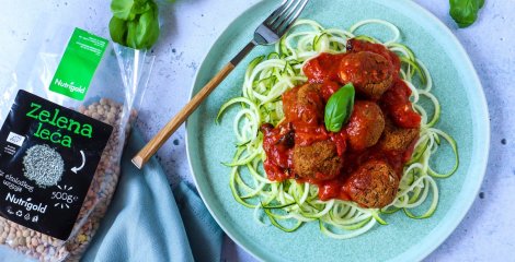 A super healthy protein-packed lentil meatballs