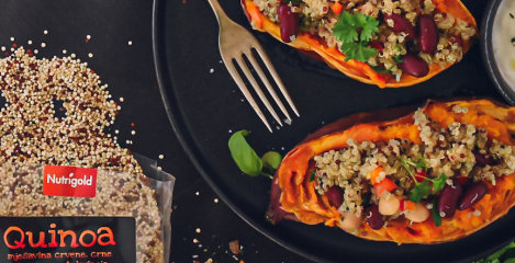 Stuffed Sweet Potato Is Served!