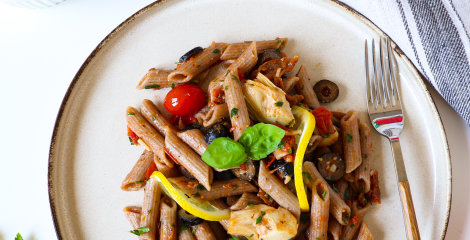 Mediterranean Buckwheat Pasta