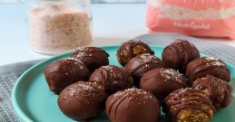 Dark chocolate truffles with Himalayan salt - truly unique combination that you can't get enough of