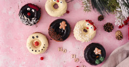 Festive gingerbread doughnuts! Why not?