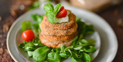 Sweet potato patties for the entire family (even 10 month old babies)