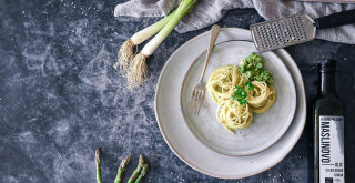 Let broccoli and asparagus pasta be your go-to spring dish