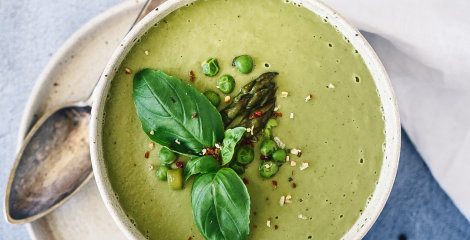 Cream Soup (Green Pea & Asparagus) - Instashop