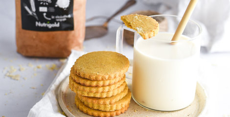 Buttery corn cookies made with only 3 ingredients - for mom & baby