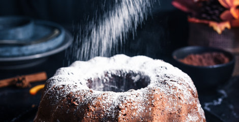 Carob apple bundt cake - Instashop