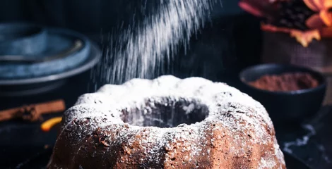 Carob apple bundt cake - Instashop