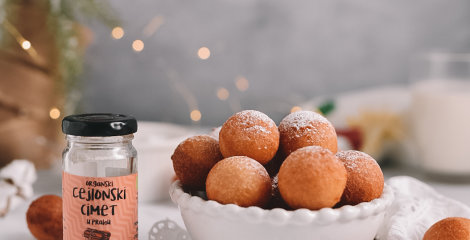 Cinnamon sweet fritters - Instashop