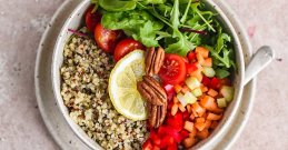 The healthiest, tastiest and most colourful quinoa bowl ever