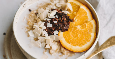 Orange oatmeal - Instashop