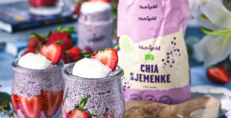 Strawberry Chia Pudding