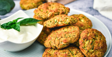 Chickpea & Zucchini Fritters