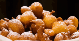 Sweet fritters for healthier and mouth-watering holidays